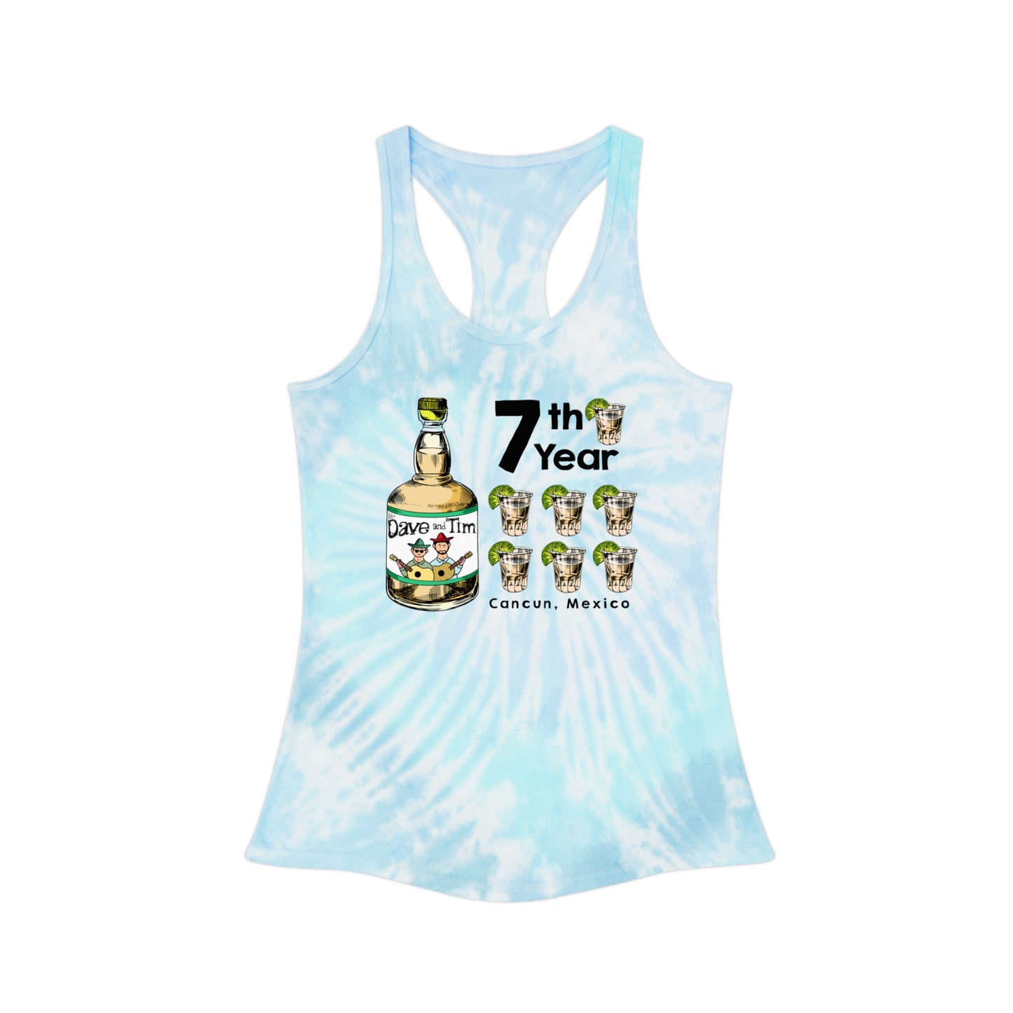 Mexico Alumni Shots 2024 Woman's Tie Dye Tanks