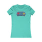 Couch Tour Pattern Fitted Women's Cut Tees