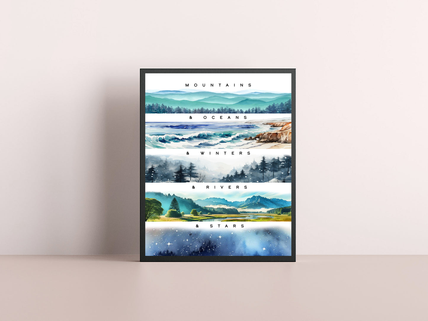 Mountains & Oceans