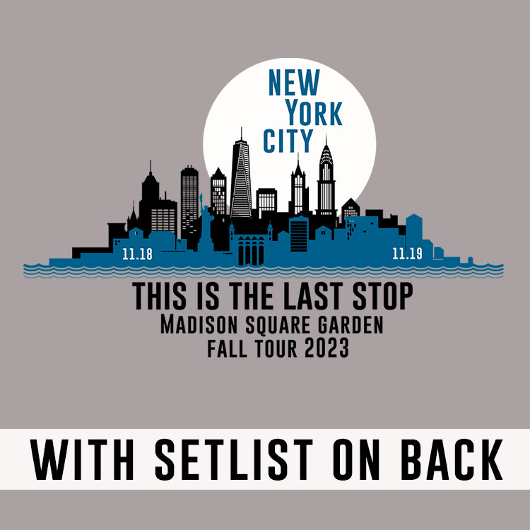 Msg Fall MSG Skyline Fall Tour 2023 *With Setlist – DMSC Designs