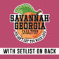 Georgia Fall Tour 2023 w/set list
