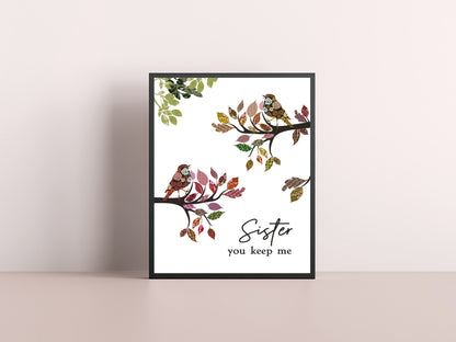 Sister - Abstract Birds