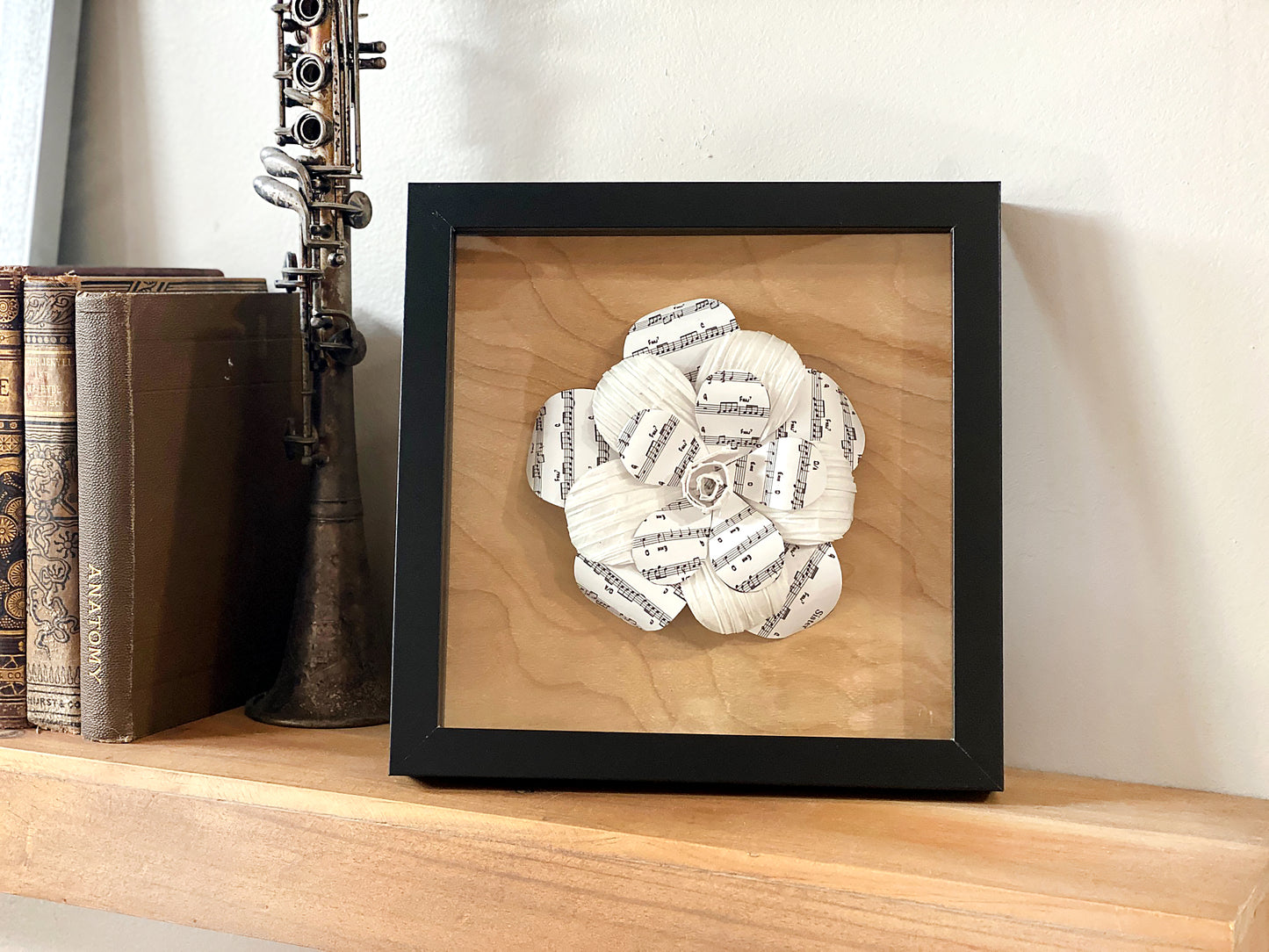 9x9 Framed Sister Flower Art