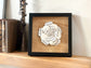 9x9 Framed Sister Flower Art