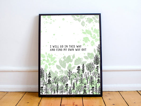 Trees - Find My Own Way Out