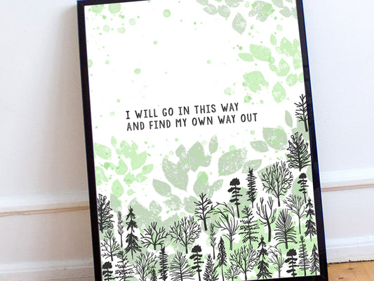 Trees - Find My Own Way Out