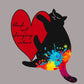 Valentine Black Cat