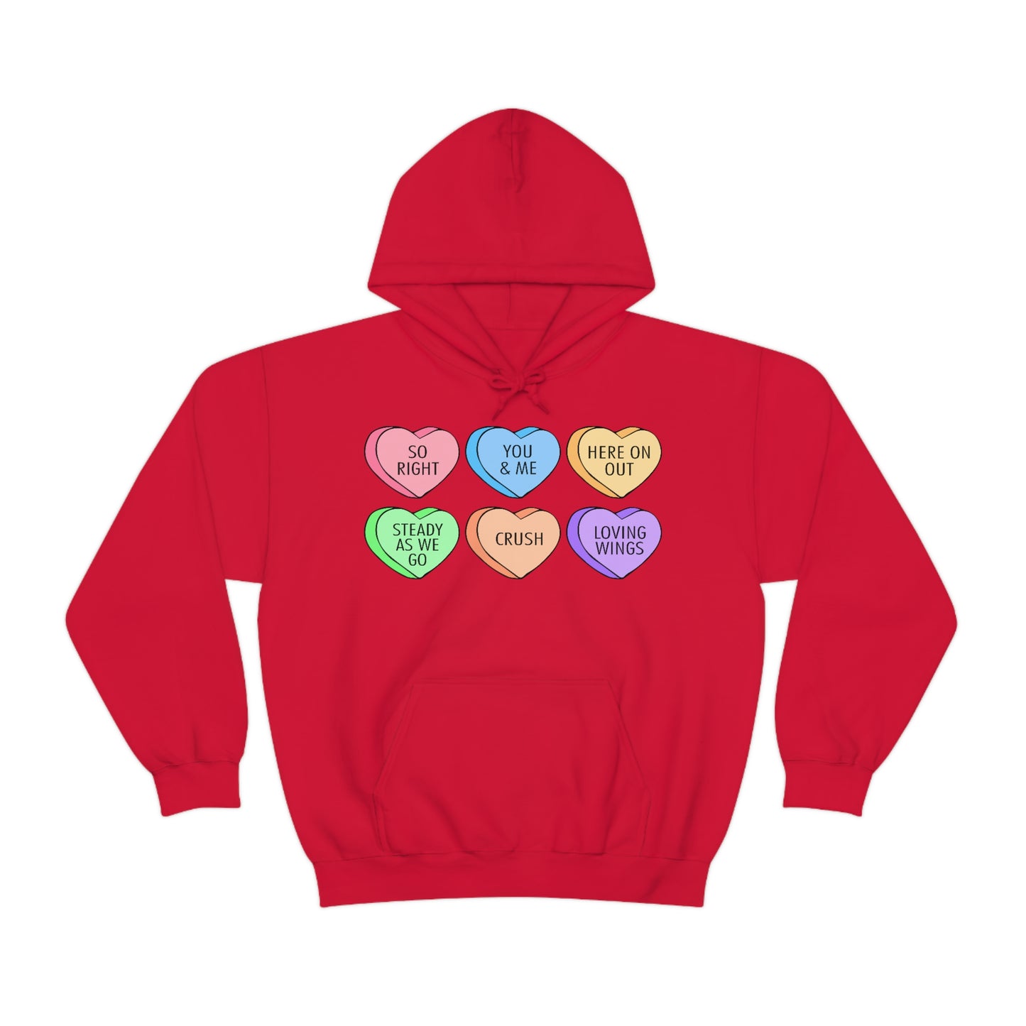 Valentines Hearts Hoodie
