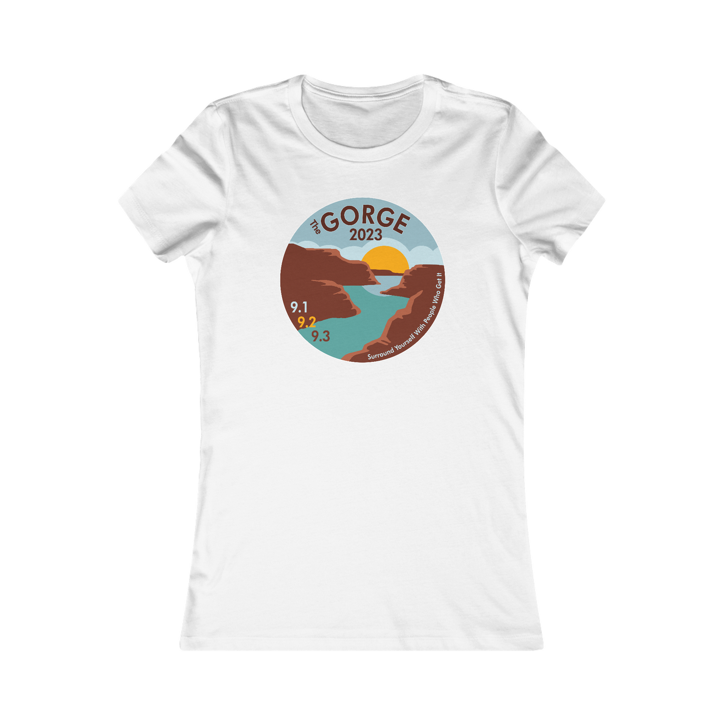 Gorge Surround Yourself 2023 Women's Cut w/set list