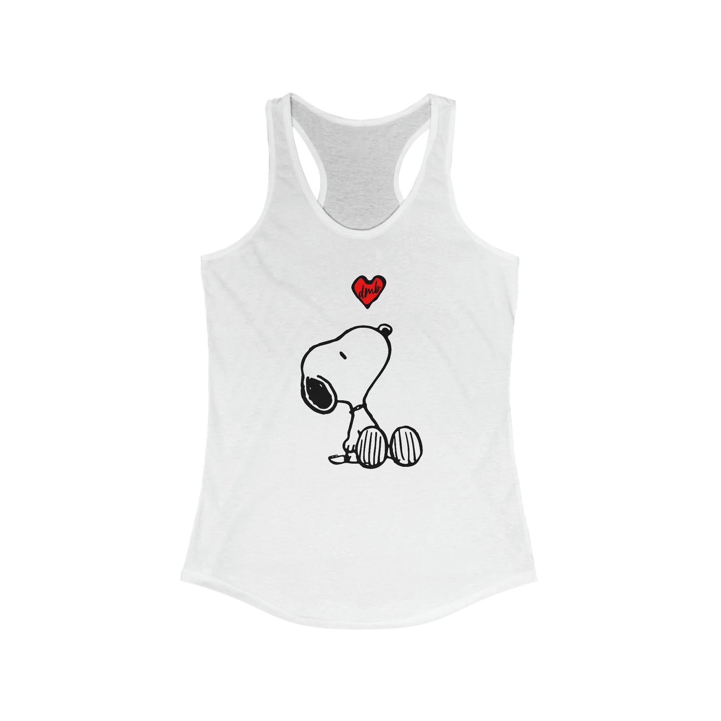 Snoopy Heart Woman's Tank