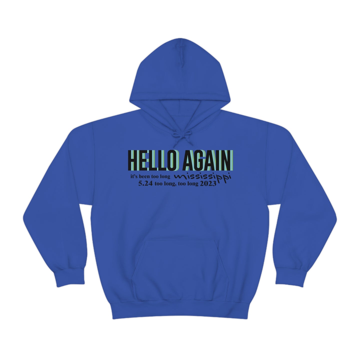 Mississippi 2023 Hoodie w/set list