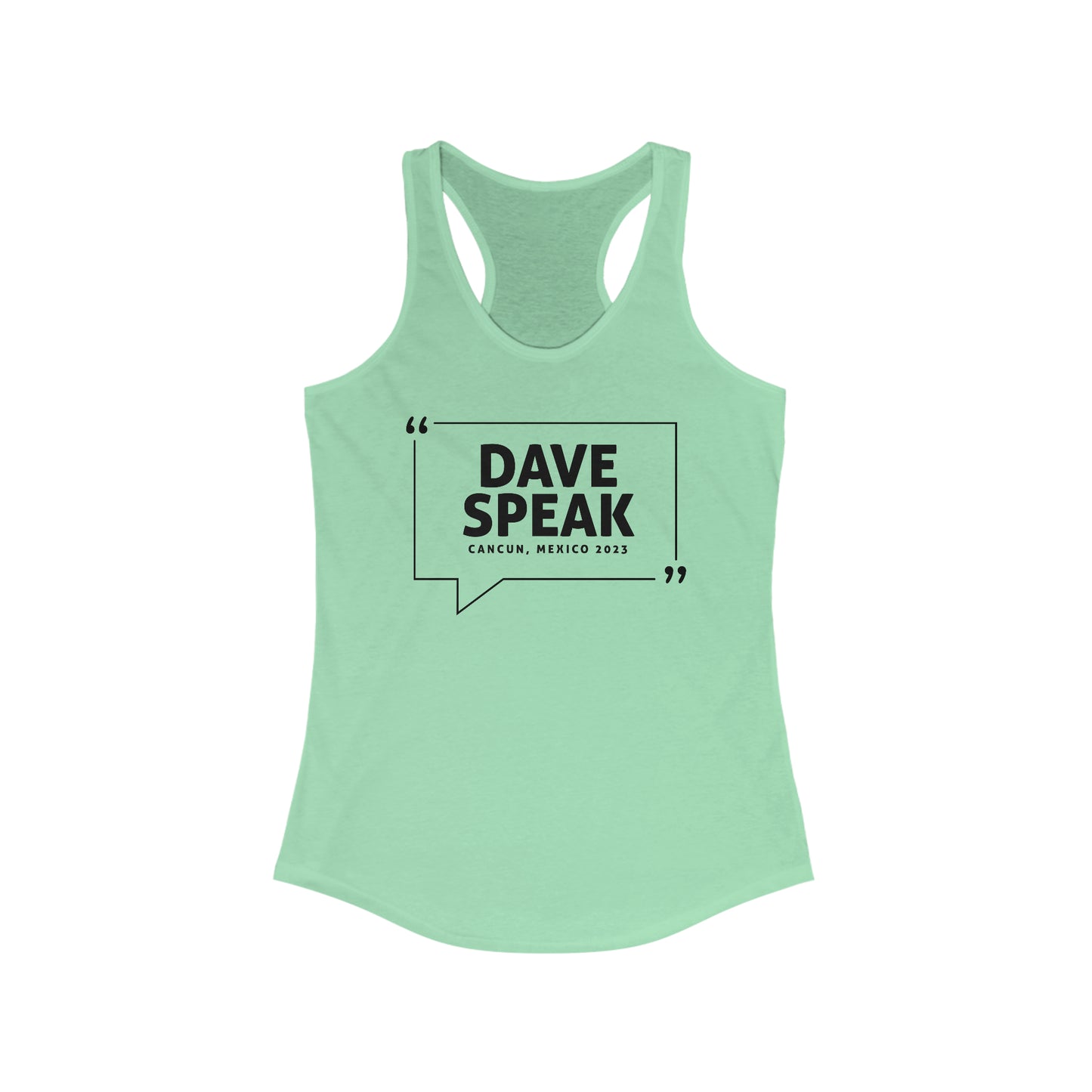 Dave Speak Mexico 2023 W/Back Printing