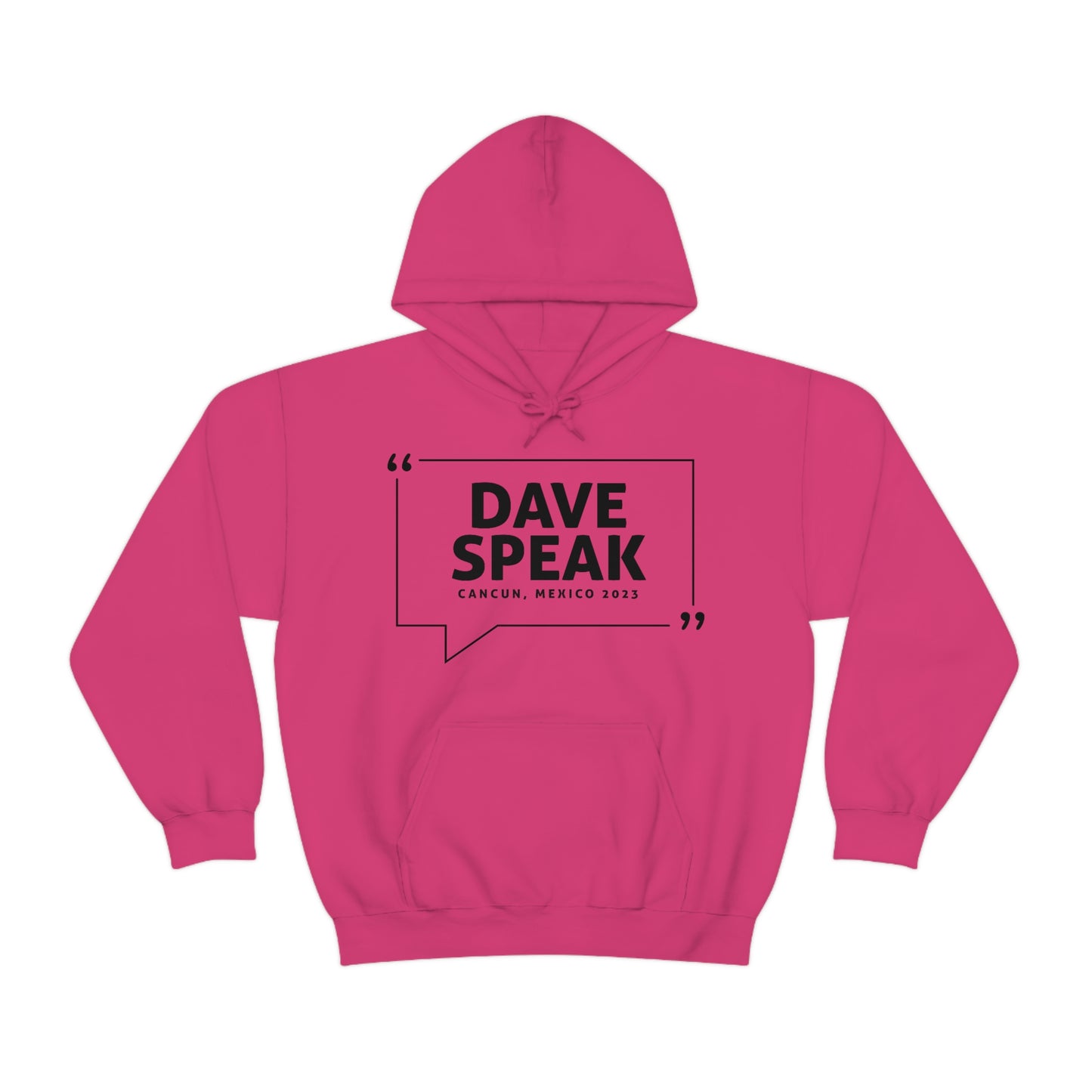 Dave Speak Mexico 2023 W/Back Printing