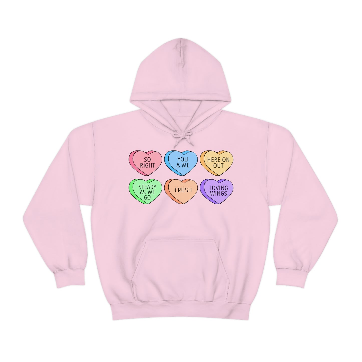 Valentines Hearts Hoodie