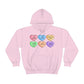 Valentines Hearts Hoodie