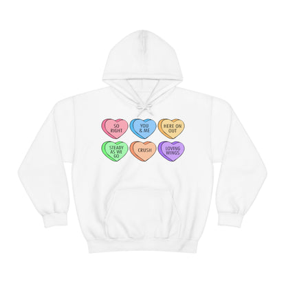 Valentines Hearts Hoodie