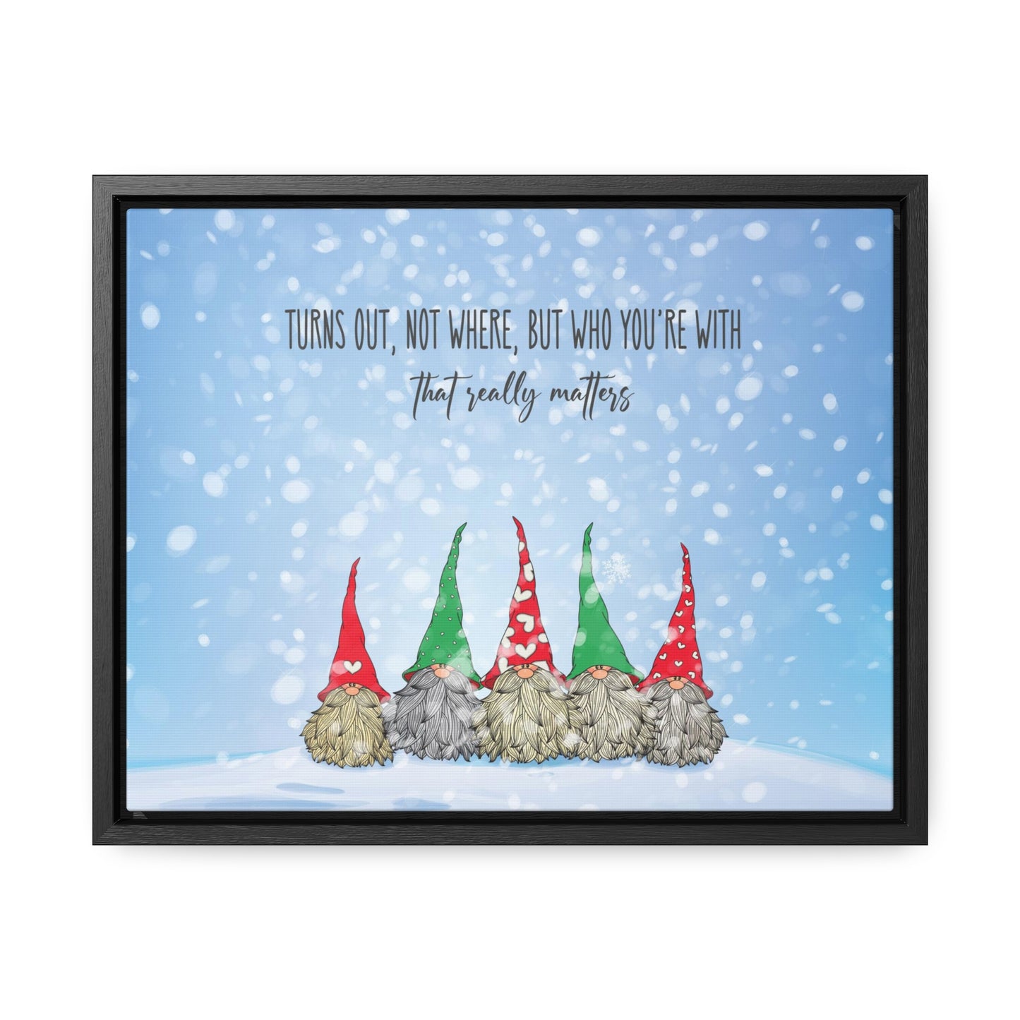 That Really Matters Christmas Canvas