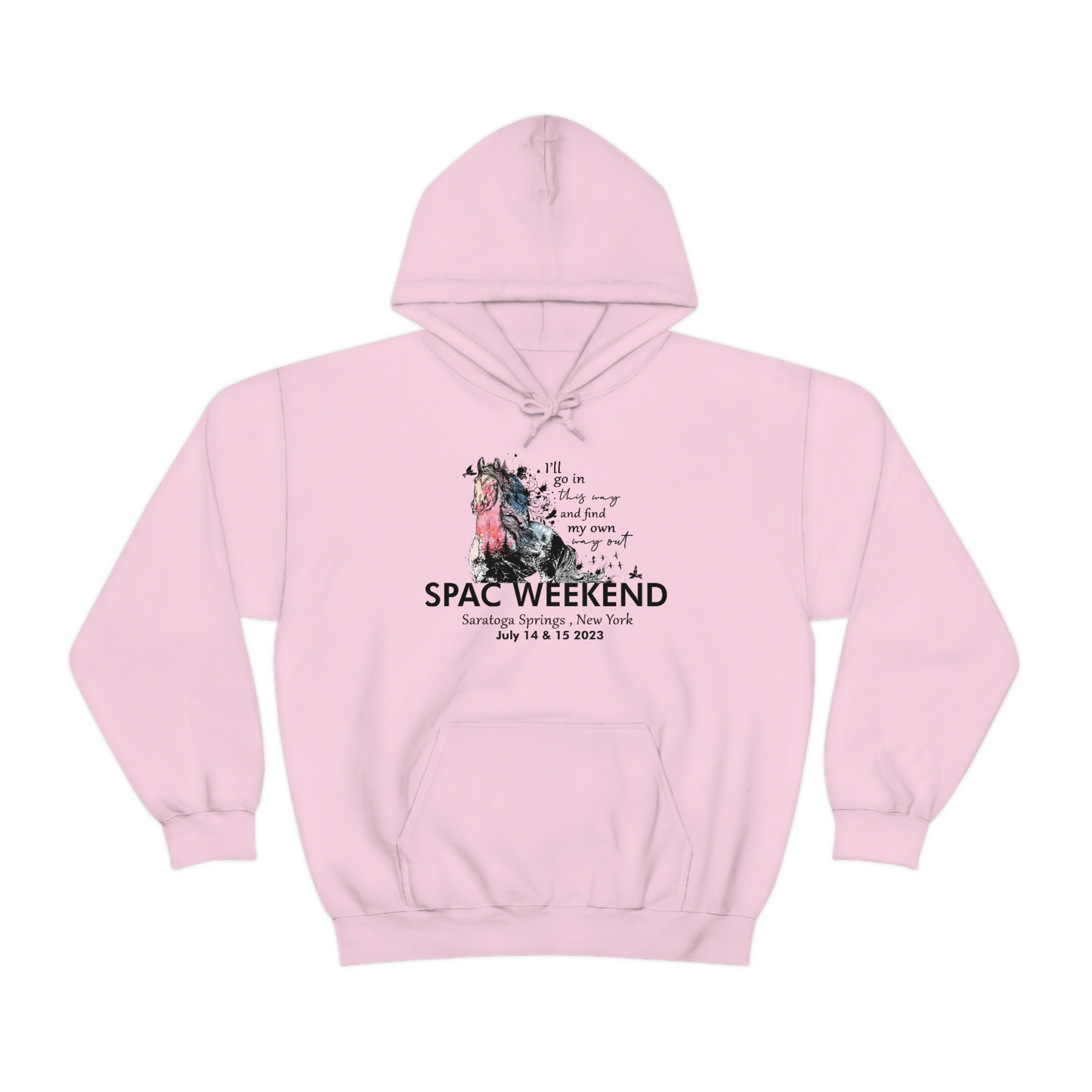 SPAC Wild Horse 2023 Hoodie *with setlist