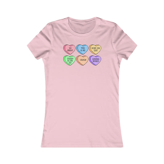 Valentines Hearts Woman's Tee