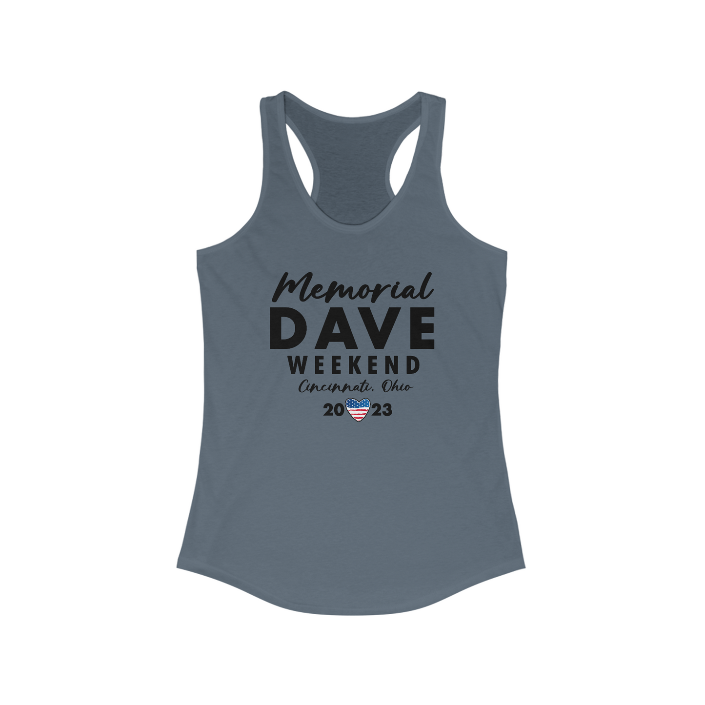 Memorial Dave Ohio 2023 Tank Top w/set list