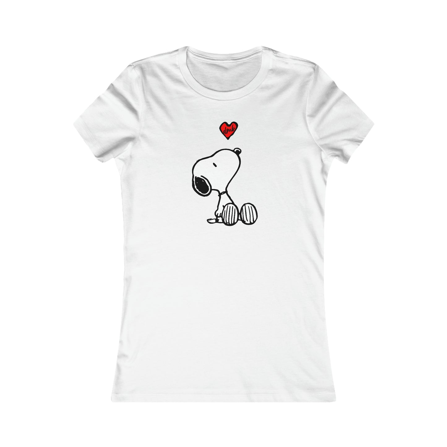 Snoopy Heart Woman's Tee