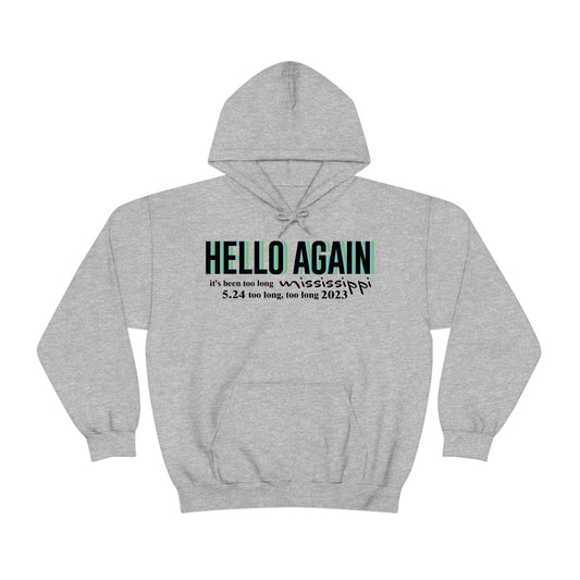 Mississippi 2023 Hoodie w/set list