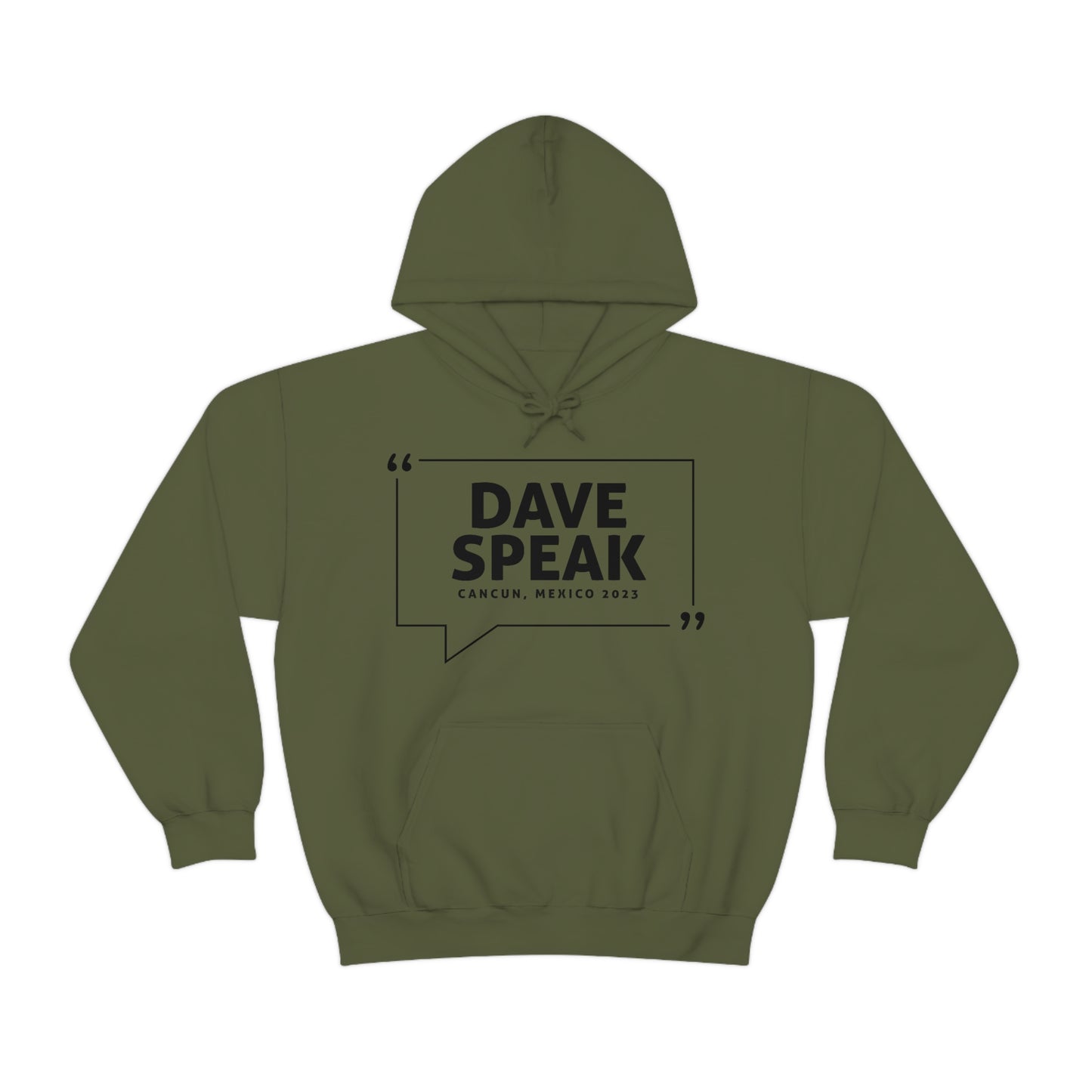 Dave Speak Mexico 2023 W/Back Printing