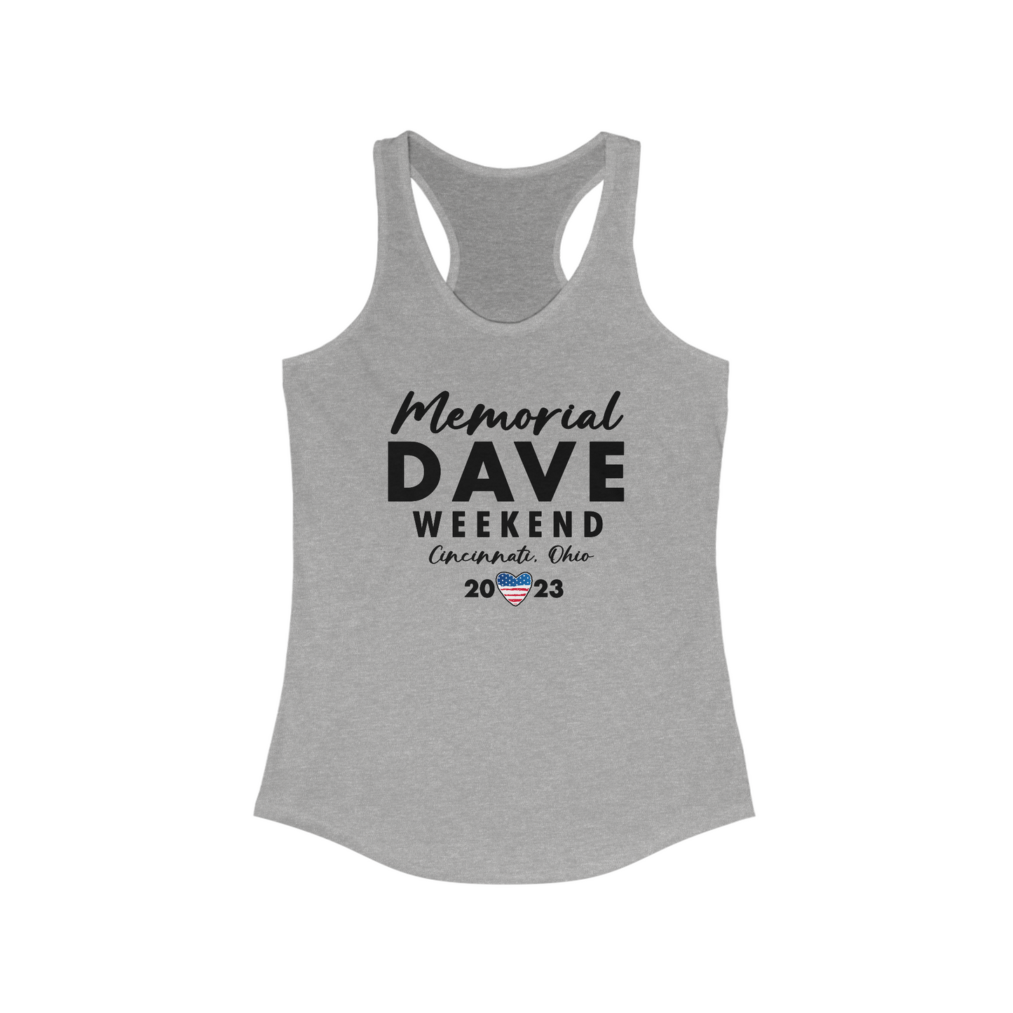 Memorial Dave Ohio 2023 Tank Top w/set list