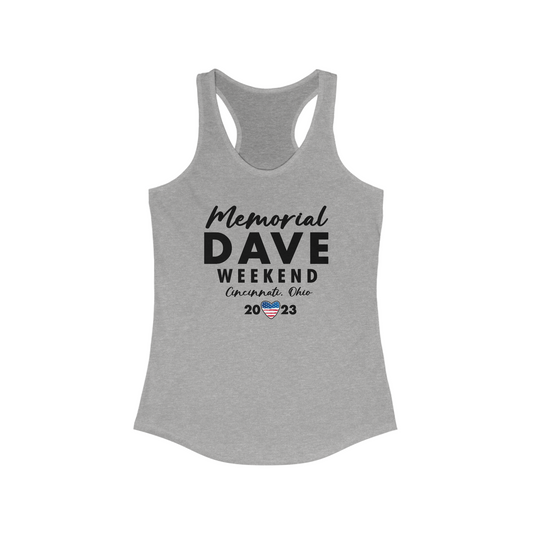 Memorial Dave Ohio 2023 Tank Top w/set list