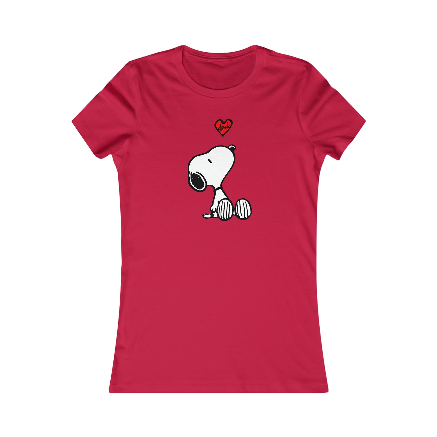 Snoopy Heart Woman's Tee