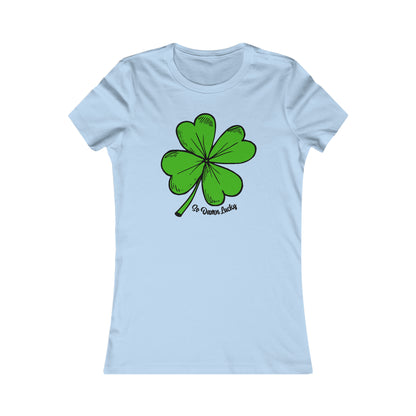 So Damn Lucky Clover Women's Cut