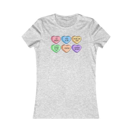 Valentines Hearts Woman's Tee