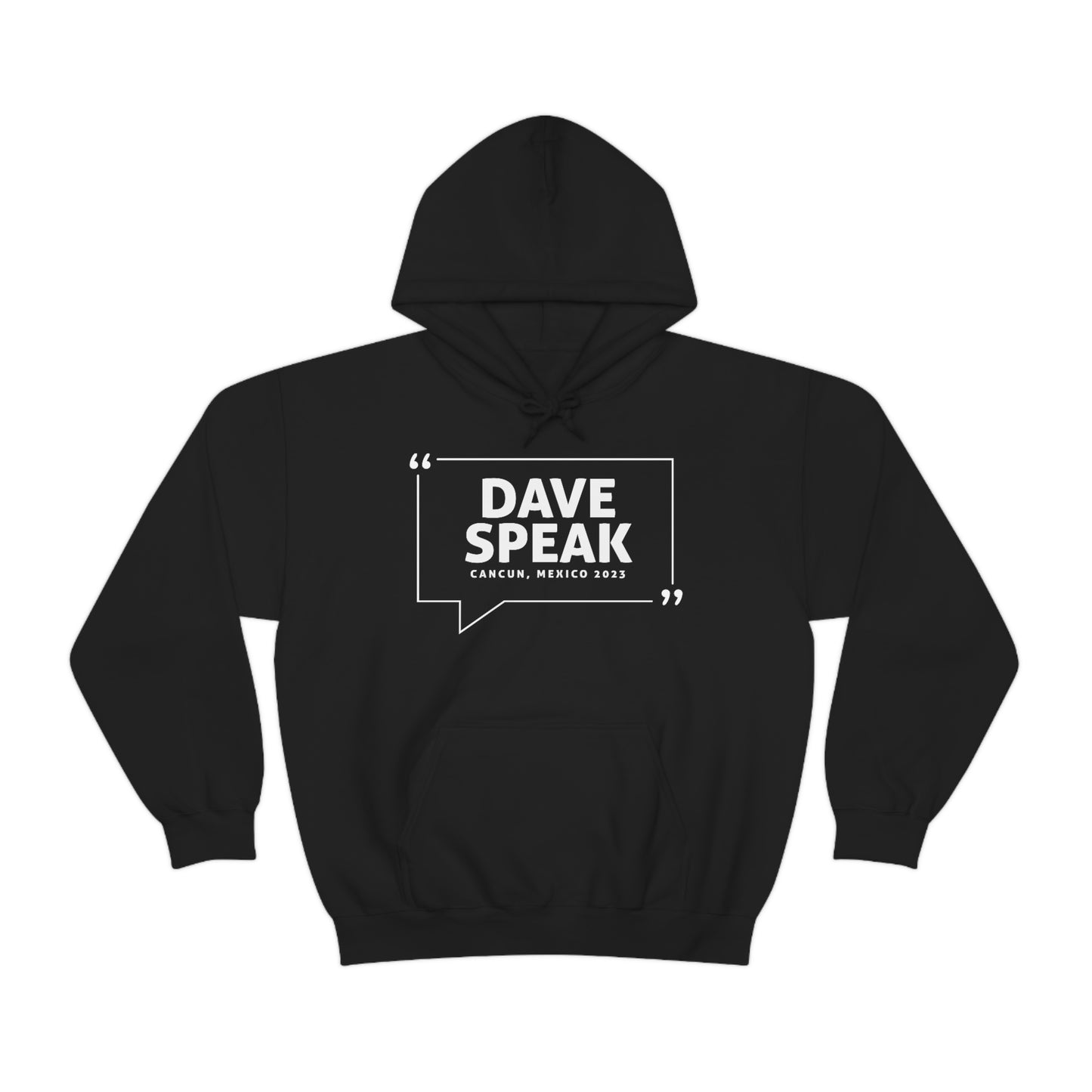 Dave Speak Mexico 2023 W/Back Printing