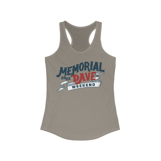 Memorial Dave Weekend 2023 Tank Top w/set list