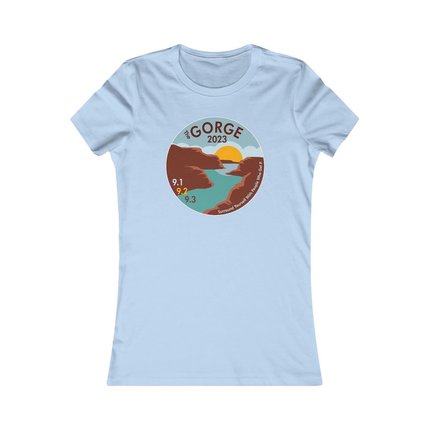Gorge Surround Yourself 2023 Women's Cut w/set list