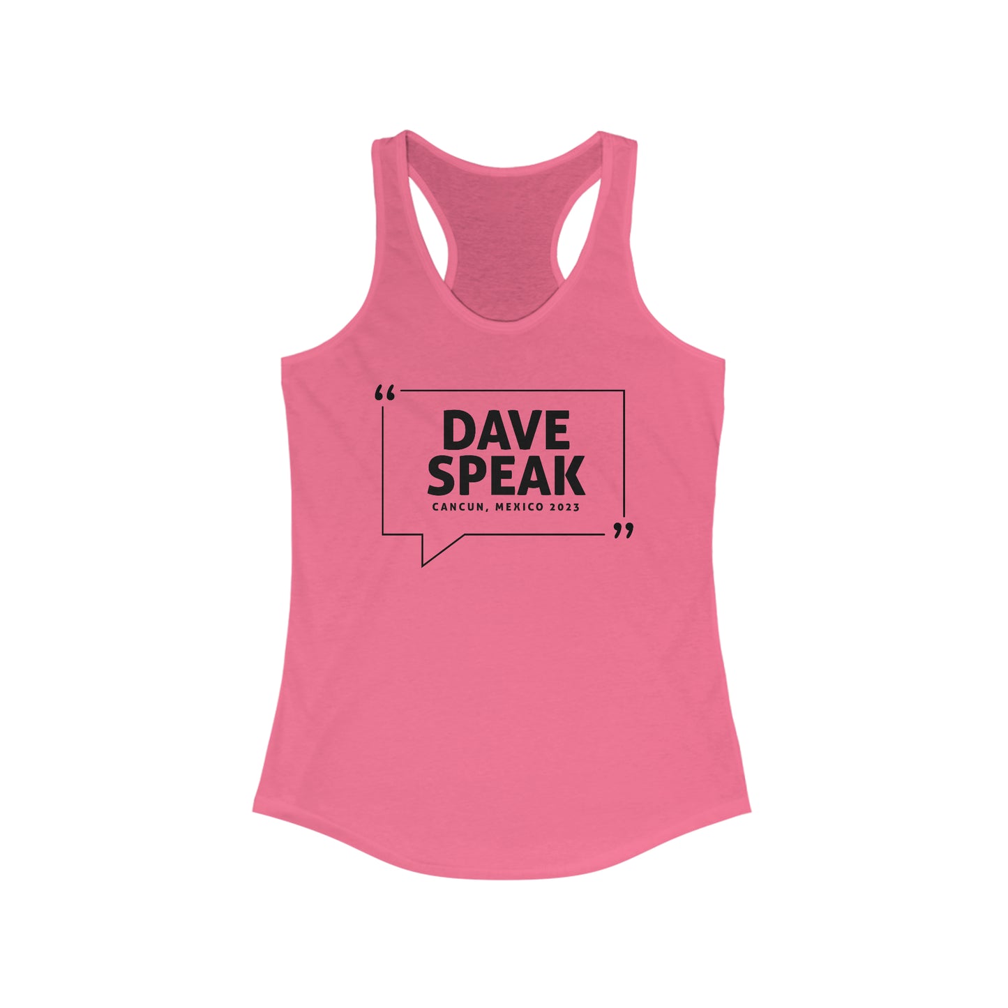 Dave Speak Mexico 2023 W/Back Printing