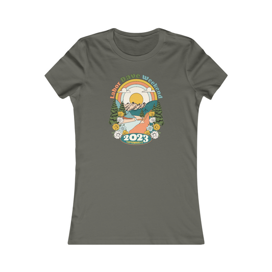 Gorge Labor Dave Retro 2023 Women's Cut w/set list