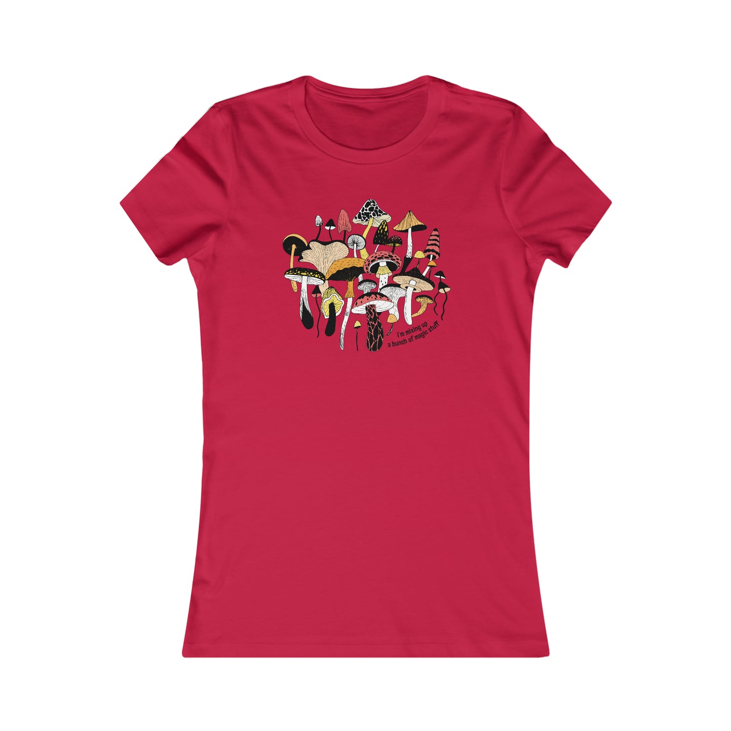 Magic Mushrooms Women's Cut