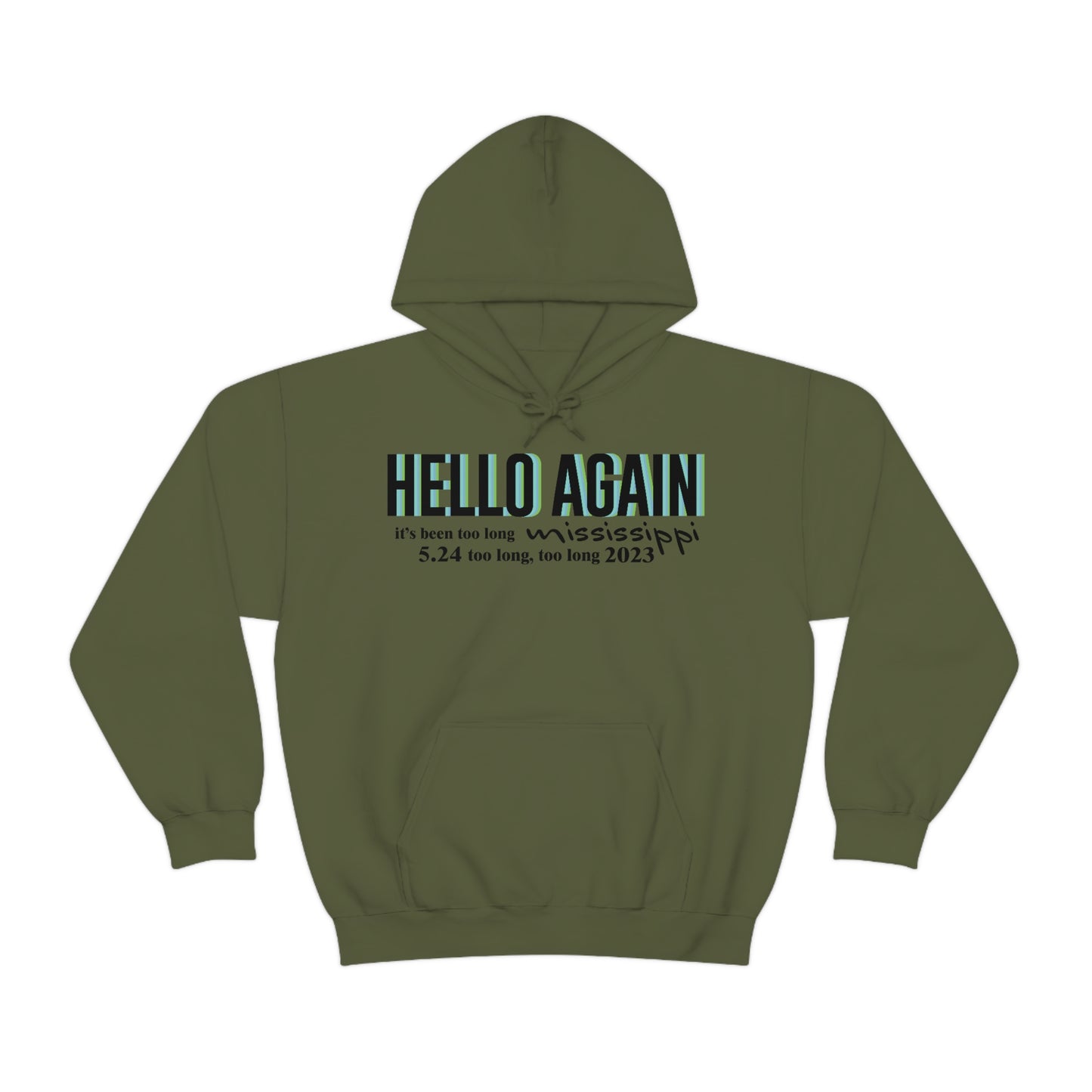Mississippi 2023 Hoodie w/set list
