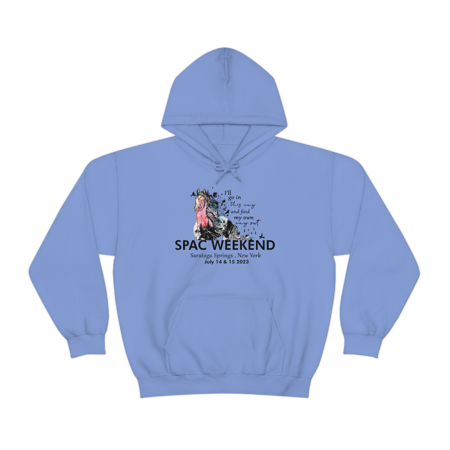 SPAC Wild Horse 2023 Hoodie *with setlist