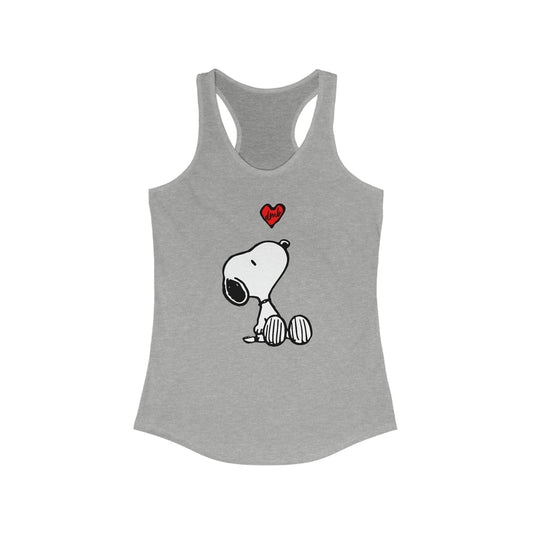 Snoopy Heart Woman's Tank
