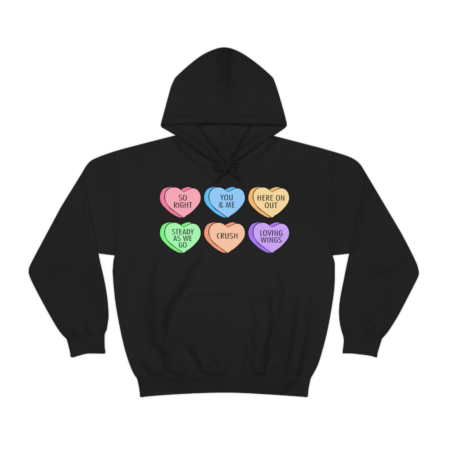 Valentines Hearts Hoodie