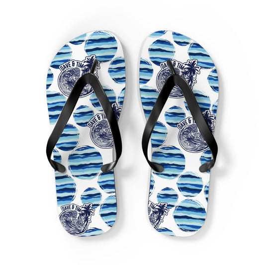 Mexico Waves Flip Flops