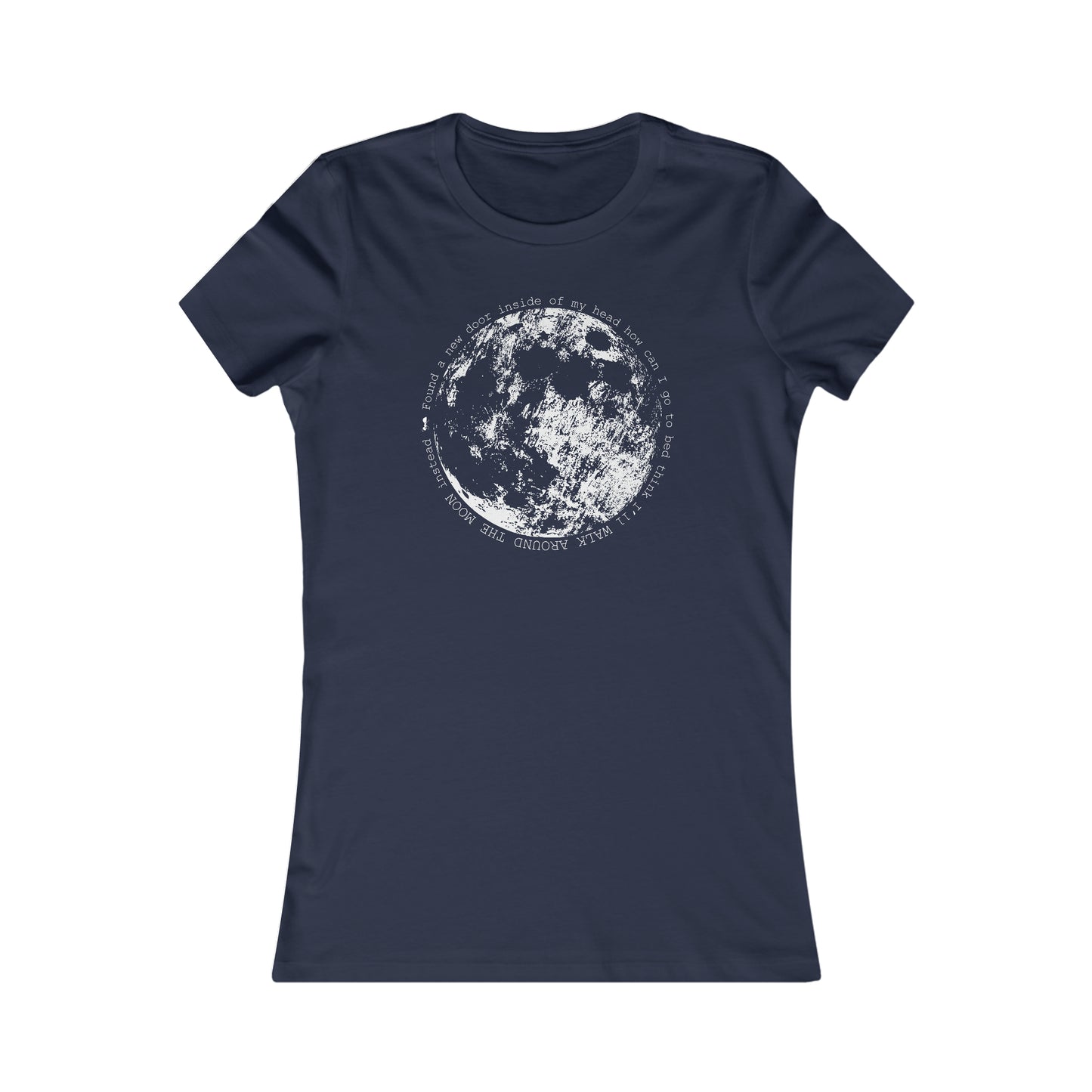 Walk Around The Moon Lyrics Women's Cut