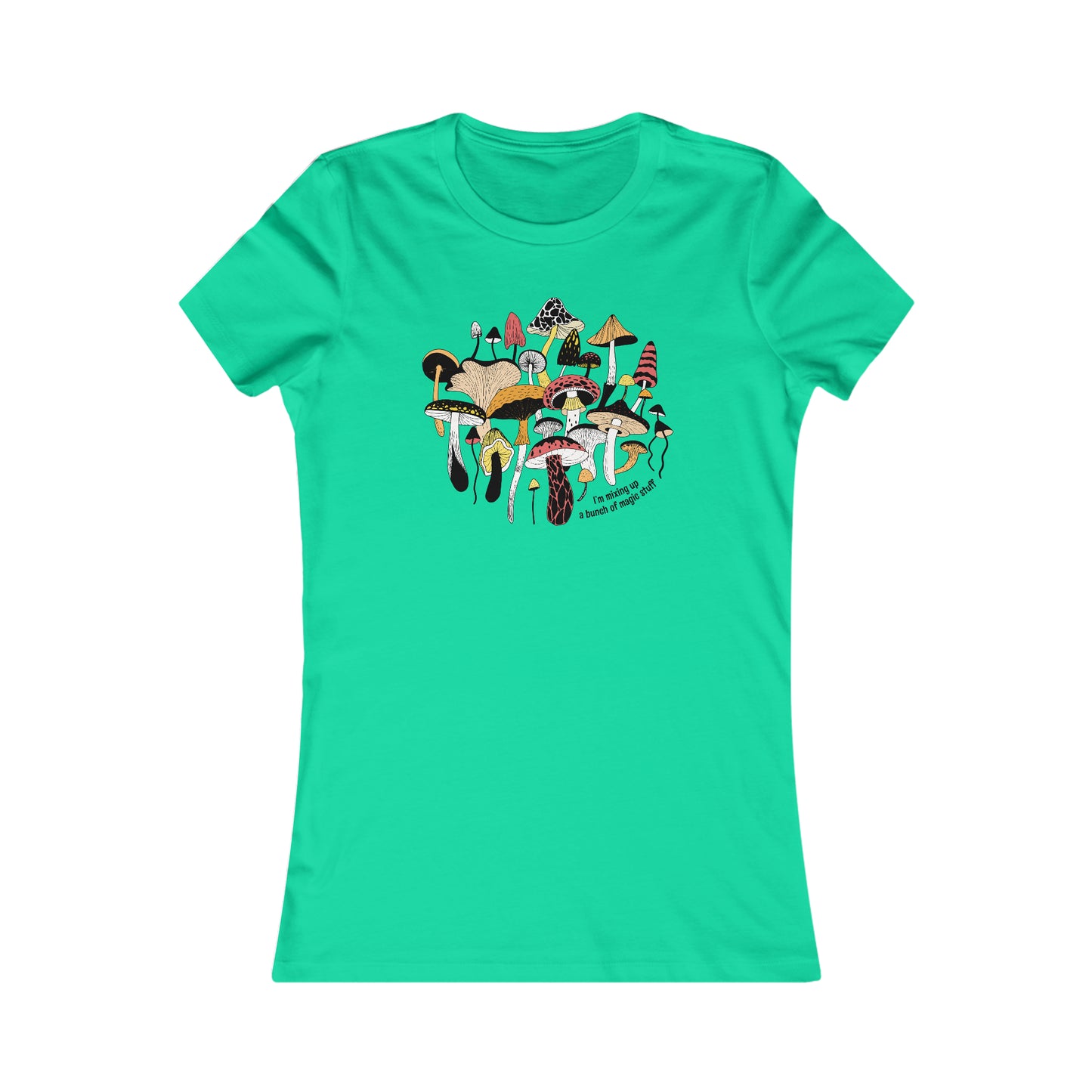 Magic Mushrooms Women's Cut