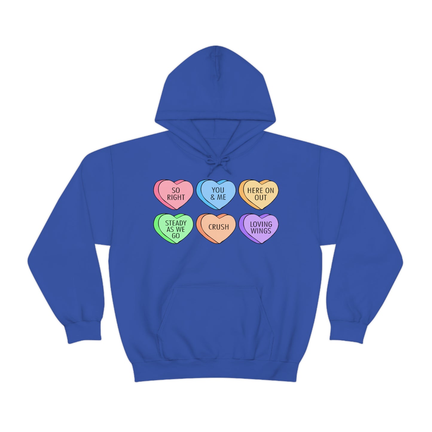 Valentines Hearts Hoodie