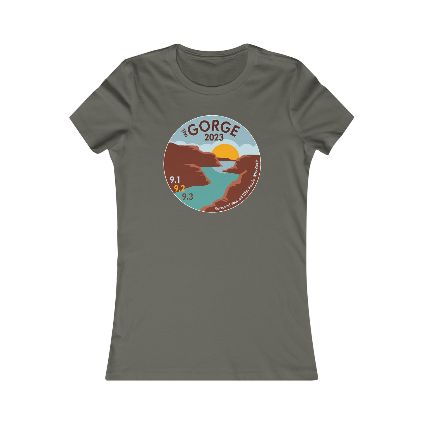 Gorge Surround Yourself 2023 Women's Cut w/set list
