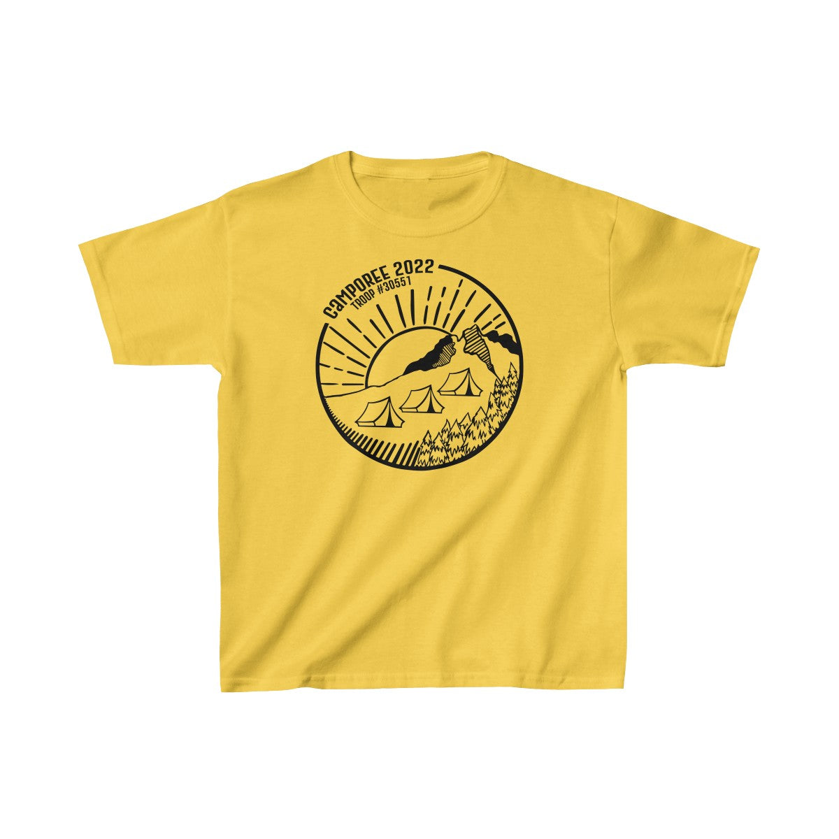 Troop # 30551 Camporee 22 Custom Graphic Tees