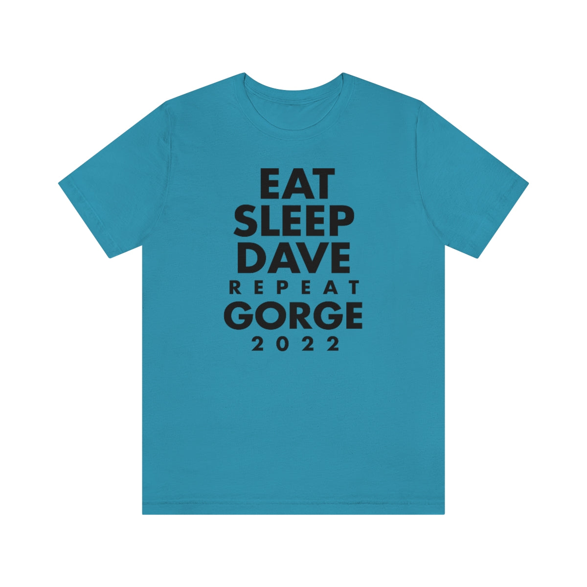 Eat Sleep Dave repeat Gorge (No Set List)