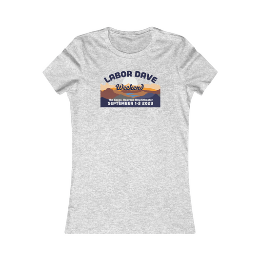 Gorge Labor Dave Mountains 2023 Women's Cut w/set list